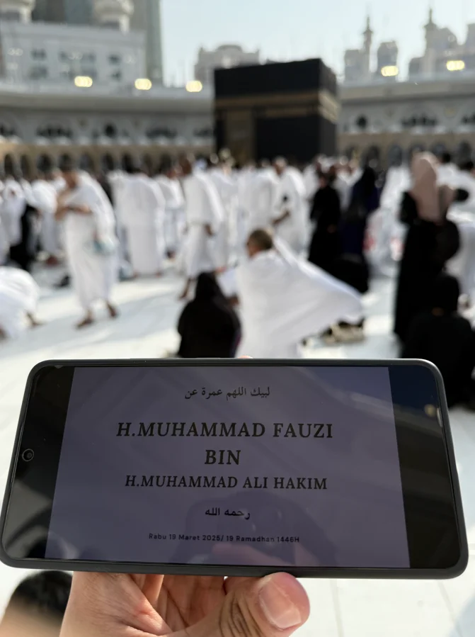 Bukti Laporan Badal Umroh 1